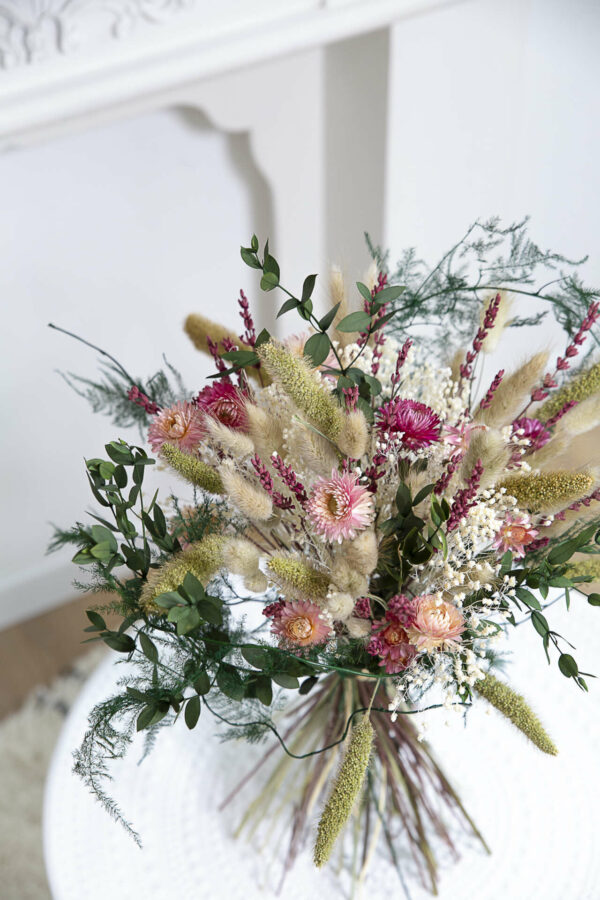 Bouquet de fleurs séchées Brocéliande
